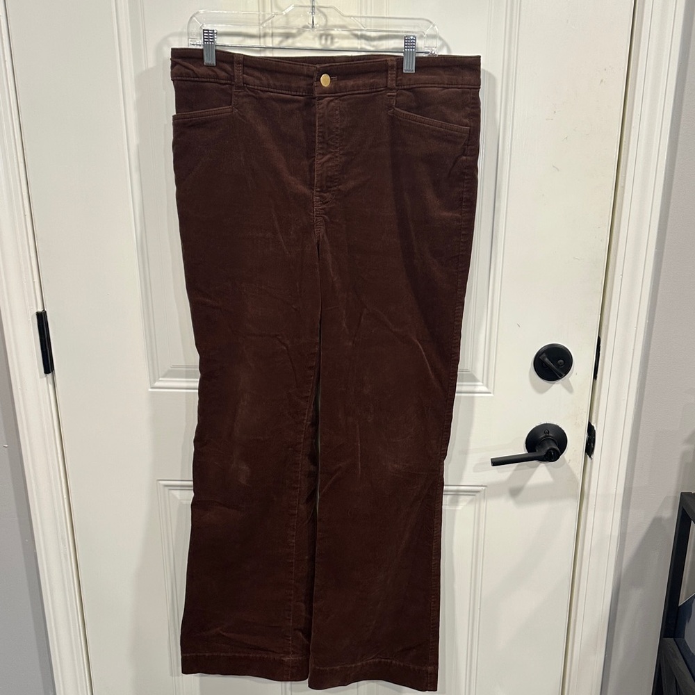 Talbots Brown Boot Cut Pants